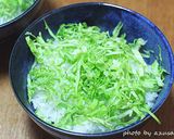 ご飯がすすむ★甘辛鶏むね肉のタルタル丼作り方4写真