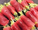 【マグロと水菜のエスニックカルパッチョ】作り方10写真
