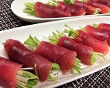 【マグロと水菜のエスニックカルパッチョ】作り方11写真