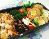 カレーリメイク〜ライスコロッケ作り方3写真