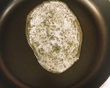 粉なし簡単！生地がチーズと卵の低糖質ピザ作り方2写真