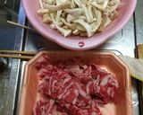 我が家の牛丼作り方1写真