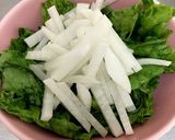 簡単♡居酒屋で食べた麺つゆ大根サラダ作り方2写真
