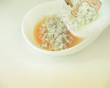 【離乳食初期】しらすのトマト和え作り方4写真