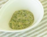 【離乳食初期】ブロッコリーのきな粉バナナ作り方4写真