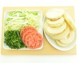 たけのこを使った"たまんねぇ"バーガー作り方2写真