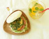 たけのこを使った"たまんねぇ"バーガー作り方10写真