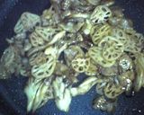 豚バラ肉とレンコンの生姜焼き作り方3写真
