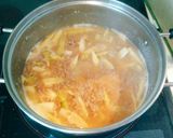 根曲竹（姫たけ）と豚挽き肉の味噌煮こみ作り方3写真