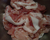 しょうが焼き。作り方1写真
