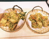 海老と枝豆のかき揚げ さっくさく作り方6写真