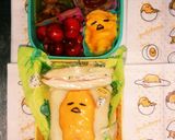 ぐでたまキャラ弁（サンドイッチ）作り方5写真