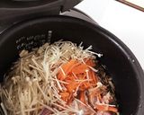 鶏肉のもちもち炊き込みご飯作り方3写真