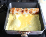 おつまみ、お弁当に　三角たまご焼き作り方5写真
