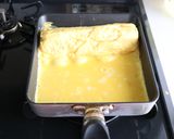 おつまみ、お弁当に　三角たまご焼き作り方7写真