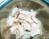 レモンのタルタルソース鶏むね肉のサラダ作り方4写真