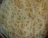 素麺で♡明太キムチパスタ風〜♪作り方3写真