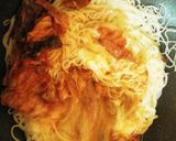 素麺で♡明太キムチパスタ風〜♪作り方5写真