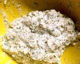 離乳食 ちくわと豆腐のふわふわ焼き作り方1写真