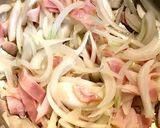 野菜たっぷり卵入り☆トマトのスープ作り方2写真