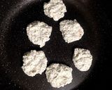 離乳食 ちくわと豆腐のふわふわ焼き作り方2写真