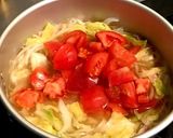 野菜たっぷり卵入り☆トマトのスープ作り方4写真