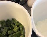 野菜嫌いに！ほうれん草マフィン作り方1写真