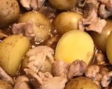 豚こまと新じゃが☆こってり炒め煮作り方5写真