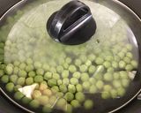 グリンピースの卵＆チーズ絡め作り方5写真