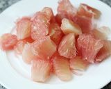 ベトナム風✤甘夏とえびのサラダ作り方4写真