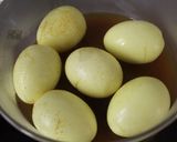 朝昼夕弁当♪らっきょう酢とカレー粉で煮卵作り方3写真