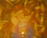ランチ☆鶏ささみとしめじのケチャスープ♡作り方6写真
