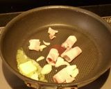 見た目はグロイ？こごみと茄子と豚バラ炒め作り方2写真