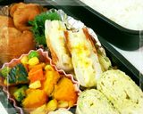 マヨとセロリのちくわボート♪カレー風味作り方3写真