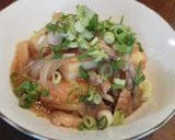 厚揚げの豚こま＆玉ねぎ入り甘酢あんかけ作り方5写真