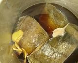 カレイの煮付け☆隠し味の黒飴でコクプラス作り方2写真