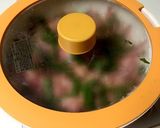 豚しゃぶ肉✩簡単すぎる野菜蒸しonダシダ作り方3写真