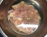 鶏胸肉のソテー マスタードクリームソース作り方2写真