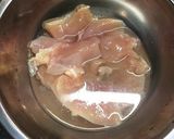 鶏胸肉のソテー マスタードクリームソース作り方2写真