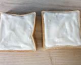 なんちゃってクリームチーズ風トースト作り方4写真