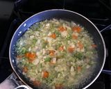 離乳食後期 朝ごはん 鮭ご飯と野菜味噌汁作り方5写真