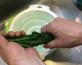 おしゃれに仕上げる和えない春菊の胡麻和え作り方6写真