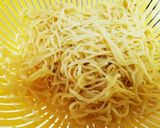 ビールに合うカレー粉を使った焼きそば作り方1写真