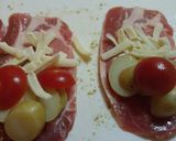 野菜とチーズ巻き巻き豚カツ♪作り方7写真