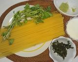 わさび香るあたただしクリームパスタ作り方1写真