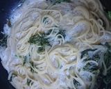わさび香るあたただしクリームパスタ作り方4写真