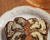 糖質制限ミックス粉で珈琲チーズマーブル作り方8写真