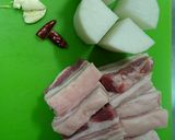 簡単★豚バラ肉のべっこう煮作り方1写真