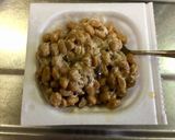 男飯 ネバネバしない鯖缶と納豆のパスタ作り方1写真