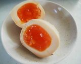 レモン醤油でさっぱり。半熟煮卵。作り方2写真